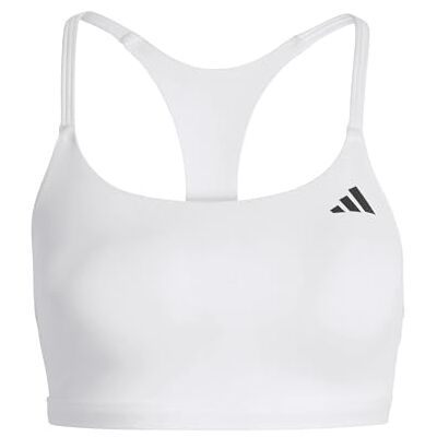 adidas dam Optime Essentials Workout Light Support Bra, white, XL adidas dam Optime Essentials Workout Light Support Bra, white, XL
