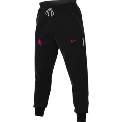NIKE Fc Chelsea Standard Issue Third Dri-Fit fotbollsbyxor med smal passform (män), svart/rosa prime, FZ4171-010, L NIKE Fc Chelsea Standard Issue Third Dri-Fit fotbollsbyxor med smal passform (män), svart/rosa prime, FZ4171-010, L