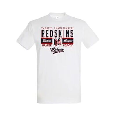 REDSKINS Junior REDSKINS, T shirts, Pikét, Pojke, Flicka, Skjortor, Tröjor, Sport, Tryckta, Barn, Kläder, Unisex, modell Rs2094 Vit, Storlek 8 År REDSKINS Junior REDSKINS, T shirts, Pikét, Pojke, Flicka, Skjortor, Tröjor, Sport, Tryckta, Barn, Kläder, Unisex, modell Rs2094 Vit, Storlek 8 År