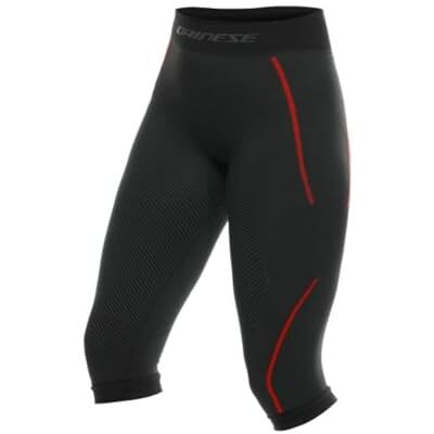 Dainese , 3/4 Skidåkning Termisk Underbyxor Kvinnor, Svart/Röd, XS/S, 606 cm, XS-S Dainese , 3/4 Skidåkning Termisk Underbyxor Kvinnor, Svart/Röd, XS/S, 606 cm, XS-S