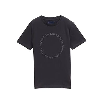 TOM TAILOR barn pojkar t-shirt, 29476 – kolgrå, 128 TOM TAILOR barn pojkar t-shirt, 29476 – kolgrå, 128