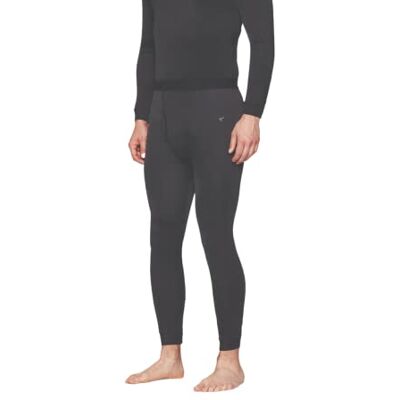 Terramar Men's Standard 100% Silk Thermasilk Filament Baselayer Bottom Pant, Black, XX-Large Terramar Men's Standard 100% Silk Thermasilk Filament Baselayer Bottom Pant, Black, XX-Large