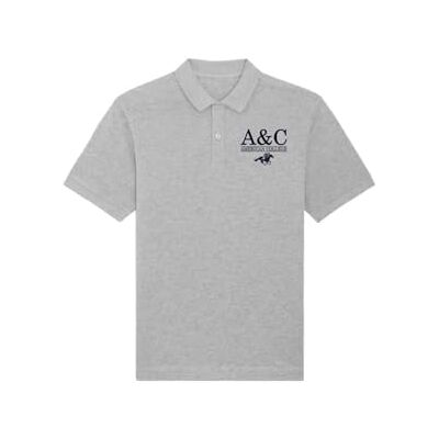 AMERICAN COLLEGE USA Grå polo 10 år gammal, Färg: grå, 10 �r AMERICAN COLLEGE USA Grå polo 10 år gammal, Färg: grå, 10 �r