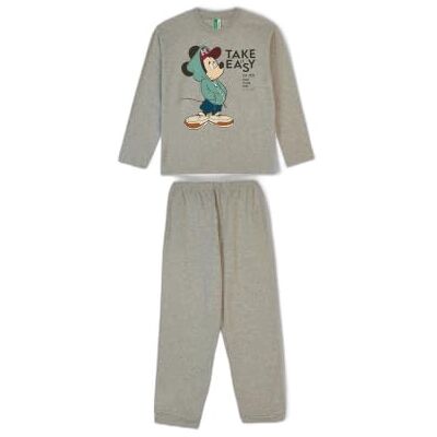 United Pyjamaset för barn och tonåringar, Grå, XXS United Pyjamaset för barn och tonåringar, Grå, XXS
