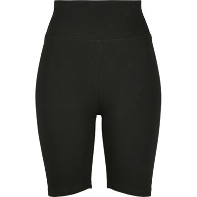 Urban Classics Dam, hög midja, cykelshorts, svart, S Smal Urban Classics Dam, hög midja, cykelshorts, svart, S Smal
