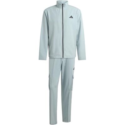 adidas Mezczyzni SPORTSWEAR WOVEN CARGO TRACKSUIT, Wonder Sage, XXL adidas Mezczyzni SPORTSWEAR WOVEN CARGO TRACKSUIT, Wonder Sage, XXL