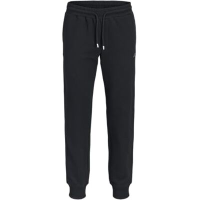 JACK & JONES Jpstgordon College Sweat Pants Mni, svart, 128 JACK & JONES Jpstgordon College Sweat Pants Mni, svart, 128