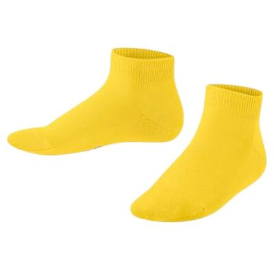 FALKE Unisex barn sneakerstrumpor, Gul (Bright Yellow 1385) ny – miljövänlig, 19-22 EU FALKE Unisex barn sneakerstrumpor, Gul (Bright Yellow 1385) ny – miljövänlig, 19-22 EU