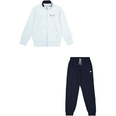 Champion pojke Legacy Boy – grafisk hel dragkedja sweatsuit, blå (BS187), XXS, Blå (BS187), 3-4 År Champion pojke Legacy Boy – grafisk hel dragkedja sweatsuit, blå (BS187), XXS, Blå (BS187), 3-4 År