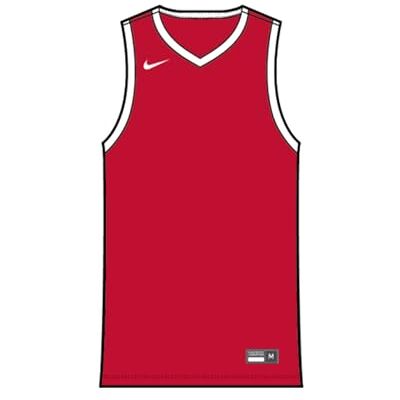 NIKE Mens Team25 Basketball Stock Jersey University Red NIKE Mens Team25 Basketball Stock Jersey University Red