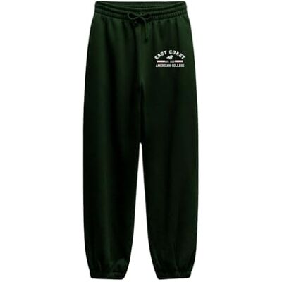 AMERICAN COLLEGE USA Joggingbyxor och leggings korta smala sportkläder barnkläder unisex pojke flicka modell ACJOGW2 Mörkgrön 14 år, grön, 14 år AMERICAN COLLEGE USA Joggingbyxor och leggings korta smala sportkläder barnkläder unisex pojke flicka modell ACJOGW2 Mörkgrön 14 år, grön, 14 år