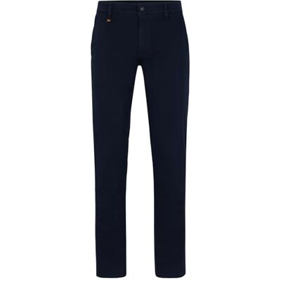Boss Schino-Slim D-byxor för män, Mörkblå 404, 32W x 32L Boss Schino-Slim D-byxor för män, Mörkblå 404, 32W x 32L