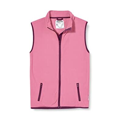 Playshoes Unisex barn fleece väst utomhus topp, ROSA, 104 Playshoes Unisex barn fleece väst utomhus topp, ROSA, 104