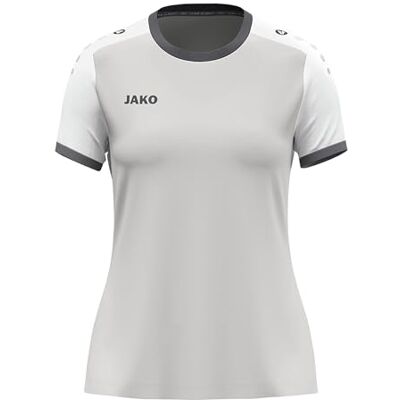 JAKO Damtröja Dynamic, kortärmad, ljusgrå/vit/grå, L JAKO Damtröja Dynamic, kortärmad, ljusgrå/vit/grå, L