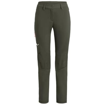 Salewa Puez Ovral 2 Durastretch byxor W, mörk oliv, XS Salewa Puez Ovral 2 Durastretch byxor W, mörk oliv, XS