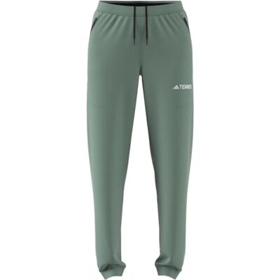 adidas Kvinnor Terrex Multi Knit Pants, silver green, M adidas Kvinnor Terrex Multi Knit Pants, silver green, M