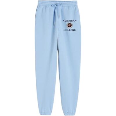 AMERICAN COLLEGE USA Chinos joggingbyxor sport varma kläder blandade män och kvinnor casual modell ACJOGW7 himmelsblå S, turkos, S AMERICAN COLLEGE USA Chinos joggingbyxor sport varma kläder blandade män och kvinnor casual modell ACJOGW7 himmelsblå S, turkos, S