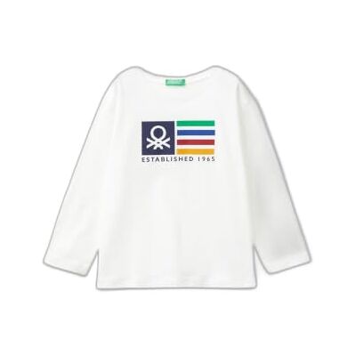 United T-shirt M/L, Vit, 18 mesi United T-shirt M/L, Vit, 18 mesi