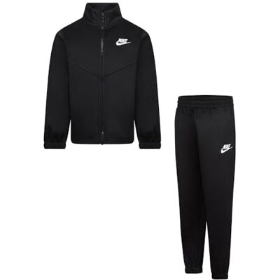 NIKE Lifestyle Essnetials Träningsdräkt för barn, Black, 3/4 År NIKE Lifestyle Essnetials Träningsdräkt för barn, Black, 3/4 År