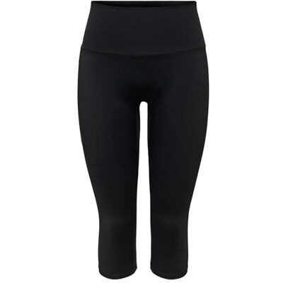 ONLY Onpjam-3-Sana Xhw capri-tights, svart, XL ONLY Onpjam-3-Sana Xhw capri-tights, svart, XL