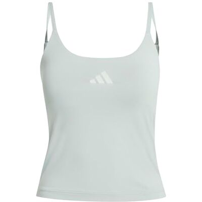 adidas Kobiety Optime Workout Tank with integrated Light Support Bra, Wonder Sage, M adidas Kobiety Optime Workout Tank with integrated Light Support Bra, Wonder Sage, M