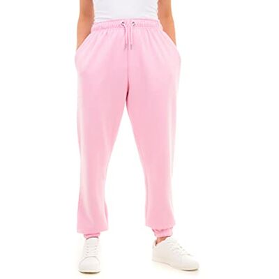 M17 Dam, återvunnen, överdimensionerade joggingbyxor, vardagliga träningsbyxor, manschettfåll, loungebyxor, elastiska yogabyxor, träningsoverall, fickor, Rosa, S M17 Dam, återvunnen, överdimensionerade joggingbyxor, vardagliga träningsbyxor, manschettfåll, loungebyxor, elastiska yogabyxor, träningsoverall, fickor, Rosa, S