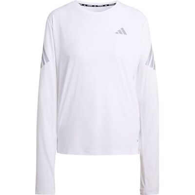 adidas dam Adi365 Running Climacool Iconic Long Sleeve Shirt, white, XXS adidas dam Adi365 Running Climacool Iconic Long Sleeve Shirt, white, XXS