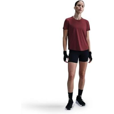 NIKE Dam One Classic Df Ss Top tanktopp, Dark Team röd/svart, M NIKE Dam One Classic Df Ss Top tanktopp, Dark Team röd/svart, M