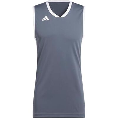 adidas herr Mens Pulse Speed Bball Jersey Shirt, team onix/white, XL adidas herr Mens Pulse Speed Bball Jersey Shirt, team onix/white, XL