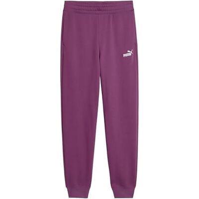 PUMA ESS Small No. 1 logotyp komfort hög midja träningsbyxor TR cl (s) plommon vin PUMA ESS Small No. 1 logotyp komfort hög midja träningsbyxor TR cl (s) plommon vin