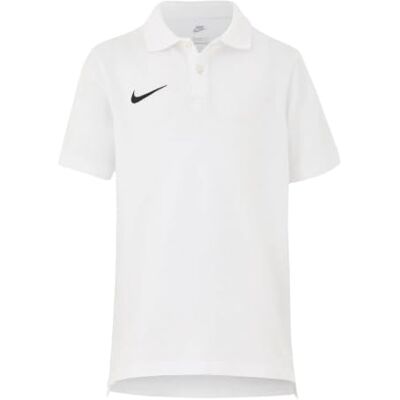 NIKE Youth Team Cotton Pikétröja Vit NIKE Youth Team Cotton Pikétröja Vit