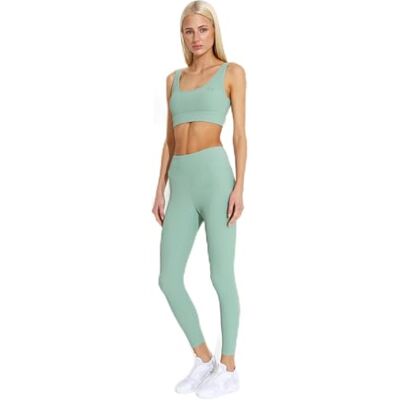 Carlheim Women's active wear Sports Bra Ribbed Classic Helle, Light Green, X-Small Carlheim Women's active wear Sports Bra Ribbed Classic Helle, Light Green, X-Small