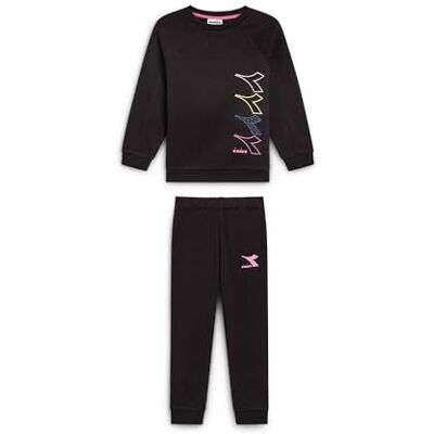 Diadora JG. Tracksuit Logo, Svart, XXL Diadora JG. Tracksuit Logo, Svart, XXL