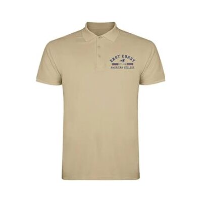AMERICAN COLLEGE USA Pikétröjor sport andas tryckta kläder unisex barn pojkar och flickor casual modell ACPLW2 beige 14 år gammal, Beige färg, 14 �r AMERICAN COLLEGE USA Pikétröjor sport andas tryckta kläder unisex barn pojkar och flickor casual modell ACPLW2 beige 14 år gammal, Beige färg, 14 �r