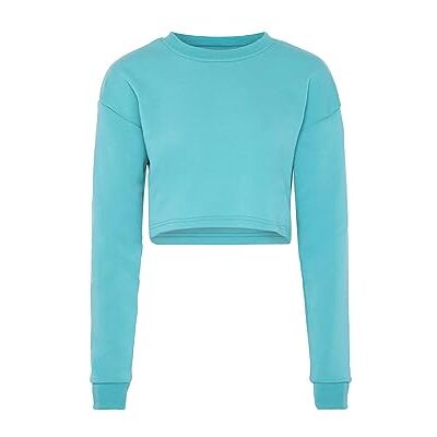 ZITHA Sweatshirt för kvinnor, Turkos, M ZITHA Sweatshirt för kvinnor, Turkos, M