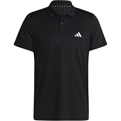 adidas För Män Train Essentials Training Polo Shirt, black/white, 3XL adidas För Män Train Essentials Training Polo Shirt, black/white, 3XL