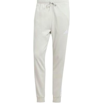 adidas herr Essential Three Stripes Fleece Pants, wonder alumina/white, XXL adidas herr Essential Three Stripes Fleece Pants, wonder alumina/white, XXL