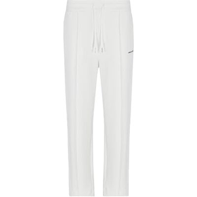 Giorgio Armani Grid, Sustainable, tryckt logotyp bokstäver sweatpants, Vit, XS Giorgio Armani Grid, Sustainable, tryckt logotyp bokstäver sweatpants, Vit, XS