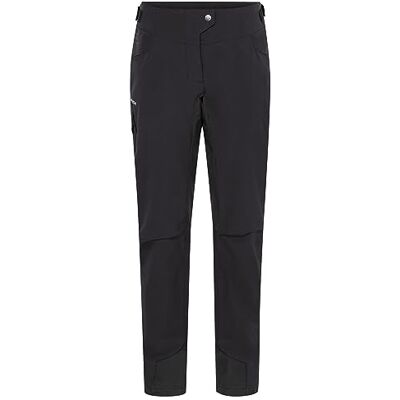 VAUDE Byxor Varumärke Modell Wo Qimsa Light Softshell Pants, Black, 38 VAUDE Byxor Varumärke Modell Wo Qimsa Light Softshell Pants, Black, 38