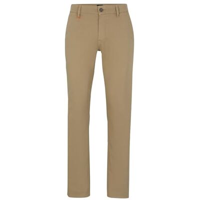 Boss Schino-Slim D-byxor för män, Ljus/pastellbrun239, 35W x 32L Boss Schino-Slim D-byxor för män, Ljus/pastellbrun239, 35W x 32L