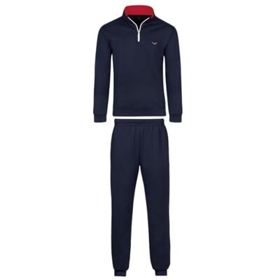 Trigema Fritidsoverall för män, marinblå, 5XL Trigema Fritidsoverall för män, marinblå, 5XL