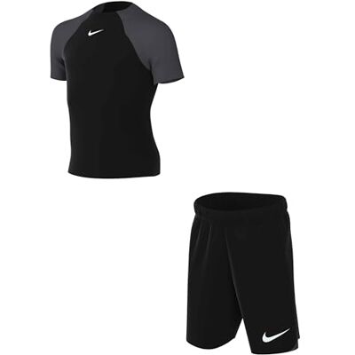 NIKE Unisex barnträningssats Lk Nk Df Acdpr Trn Kit K, svart/antracit/vit, DH9484-013, XL NIKE Unisex barnträningssats Lk Nk Df Acdpr Trn Kit K, svart/antracit/vit, DH9484-013, XL