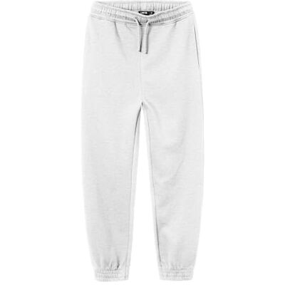 NAME IT Unisex Nlnnizu Bru Sweat byxa Noos joggingbyxor, Ljusgrå melange, 128 cm NAME IT Unisex Nlnnizu Bru Sweat byxa Noos joggingbyxor, Ljusgrå melange, 128 cm