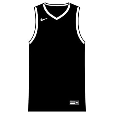 NIKE Womens Team25 Basketball Stock Jersey Svart NIKE Womens Team25 Basketball Stock Jersey Svart