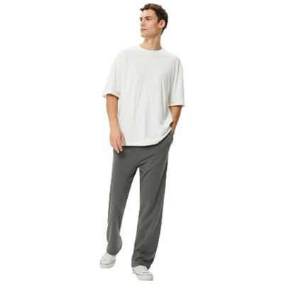 Koton herr breda ben dragsko ficka detalj sweatpants, Antracit (931), XL Koton herr breda ben dragsko ficka detalj sweatpants, Antracit (931), XL