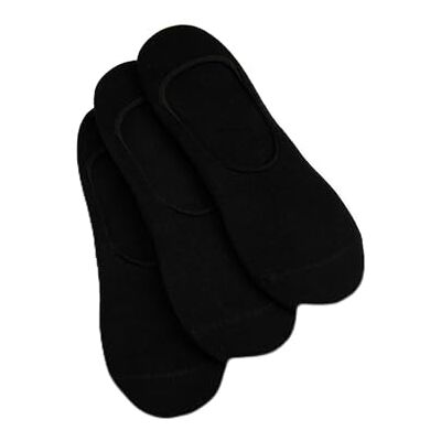 Koton Män Basic 3-pack sneakerstrumpor set, Svart (999), One Size Koton Män Basic 3-pack sneakerstrumpor set, Svart (999), One Size