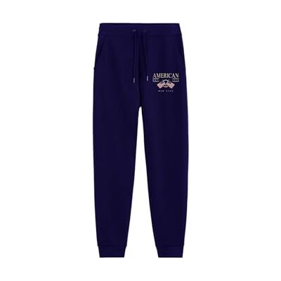 AMERICAN COLLEGE USA Byxor joggingbyxor pojke flicka blandad barn, Marinblå, 10 �r AMERICAN COLLEGE USA Byxor joggingbyxor pojke flicka blandad barn, Marinblå, 10 �r