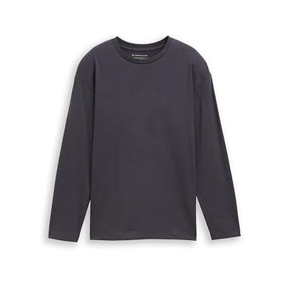 TOM TAILOR barn pojkar långärmad t-shirt, 29476 – kolgrå, 128 TOM TAILOR barn pojkar långärmad t-shirt, 29476 – kolgrå, 128