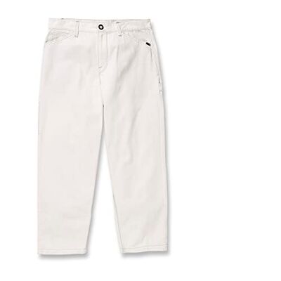 Volcom Kraftsman byxor, vit och grå, 38 herr, vitt och grått, 36 Volcom Kraftsman byxor, vit och grå, 38 herr, vitt och grått, 36