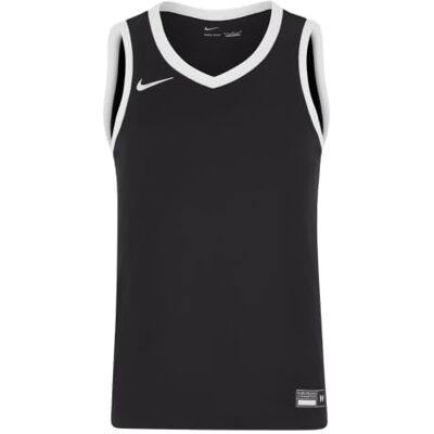NIKE Mens Team25 Basketball Stock Jersey Svart NIKE Mens Team25 Basketball Stock Jersey Svart